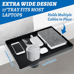 Black Bedside Shelf for Bed Bunk Bed Shelf for Top Bunk Bed Side Table Floating Bunk Bed Tray Plastic Loft Bed Shelf Attachment for Top Bunk Bed Night Stand for Dorm Room Decor Dorm Essentials