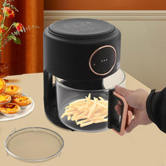 Airy Fryer, Convection Oven, 4.2L Viewable Electric Air Fryer Oven with 1200W Power, 8 Preset Modes & Touchscreen,for Healthier Food in Minutes for Home & Gatherings