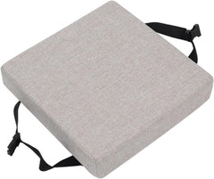 Stool Cushion Square with Ties 11/12/14/16 in,Non-Slip Bar Stool Cushion Square Seat Cushion with Machine Washable Cover Chair Seat Cushion Textured Barstool Pad(#7,30x30x8cm/12x12x3in)