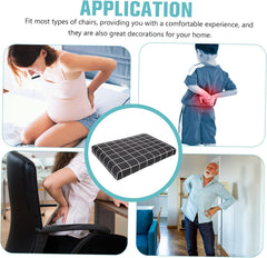 Memory Chair Cushion Seat Cushion Pads for Dining Room Kitchen Office Non-Slip Bottom Ties