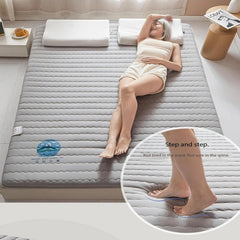 Portable Breathable Single Mattress Foldable Knitted Soft Mattress