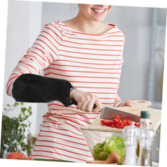 Amosfun 4Pairs Oilproof Oversleeves Reusable Arm Sleeves for Cooking Cleaning and Gardening Elastic for Comfort
