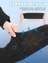 Arm Sleeve, Chainsaw Safety, Cut Steel Wire Armband, One Size Fits Most Anti Abrasion Arm Guard Bracers, Safety Guard for Gardening Warehouse Factory Work