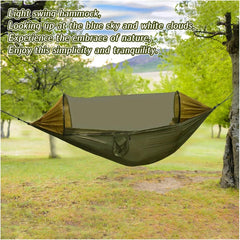 Hammocks, Family Yard Hammock Outdoor Picnic Rest Hammock Triangular Mesh Load-Bearing Multi-Person Outdoor,for Outside