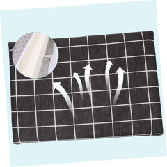 PRETYZOOM Luxurious Memory Chair Cushion Kitchen Dining Seat Pad Non-Slip Bottom for Hardwood Metal Folding Chairs