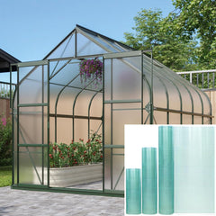 1mm Polycarbonate Sheet,Clear Pergola Roof Panels,Daylighting Glassfiber,for All Weather Outdoor Garden and Greenhouse Clear,0.8x3m(2.6x9.8ft)