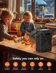 Abolee Space Heater with Motion Sensor, Portable heaters for Indoor Use, Electric Small Heaters for Large Room Bedroom Office 1