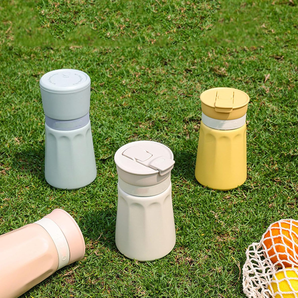 Portable Juicer Cup Fruit Juicer Small Fully Automatic Charging Home Kitchen Milkshake Blender Cup Mini Blender,Yellow
