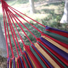Hammocks for Camping Kids, Double Hammock Chair, Double Polyester Hammock, Hammocks with Chain Hanging Kits, for Beach, Backyard, Patio