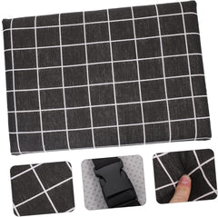 Memory Foam Chair Cushion Pad for Dining Room Non-Slip Indoor Seat Cushion Kitchen Chair Pad Removable Cover for Office Use