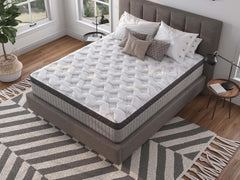 Queen Size Mattress, 12 Inch Innerspring Hybrid Mattress in a Box with Gel Memory Foam for Back Pain Relief, Medium Firm Mattress with Motion Isolation & Strong Edge Support (12", Queen)