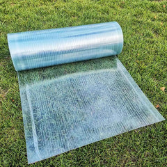 1mm Polycarbonate Sheet,Clear Pergola Roof Panels,Daylighting Glassfiber,for All Weather Outdoor Garden and Greenhouse Clear,0.8x3m(2.6x9.8ft)