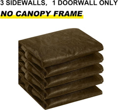 ABCCANOPY Mesh Sidewalls for 10' x 10' Pop-Up Tent Canopy, Deep Brown (4 Sidewalls Only, NOT Including Frame and Top)