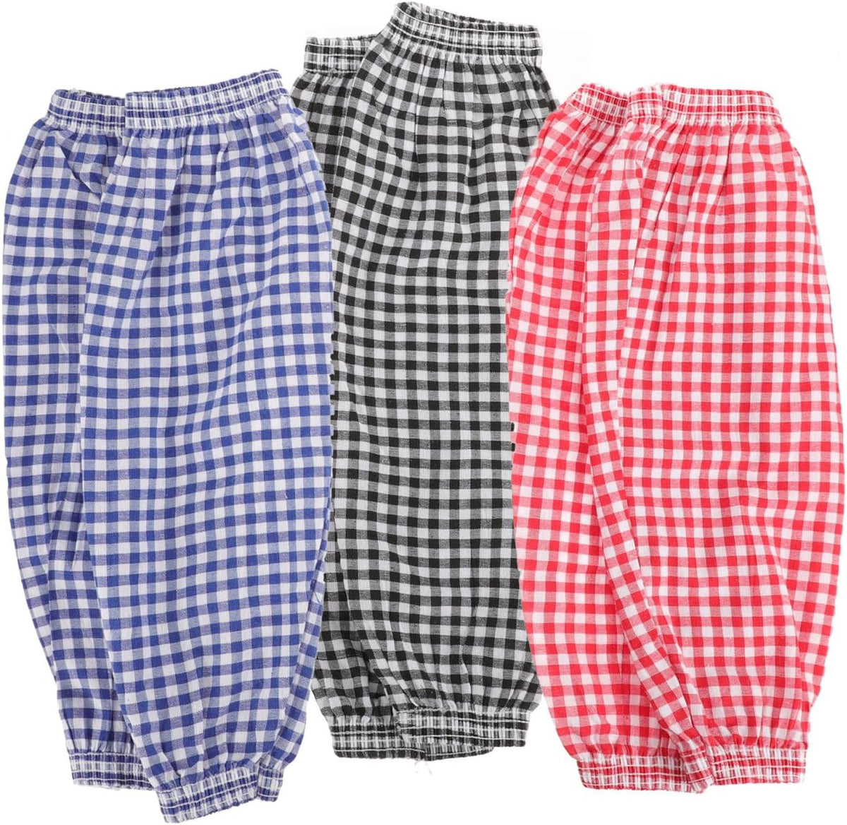 BESTOYARD 3 Pairs Cleaning Oversleeves, Anti-Dust and Oilproof Arm Protective Sleeves with Cotton and Linen for Women Men Kitchen, Gardening, Car Washing, Painting, Topiary Garden