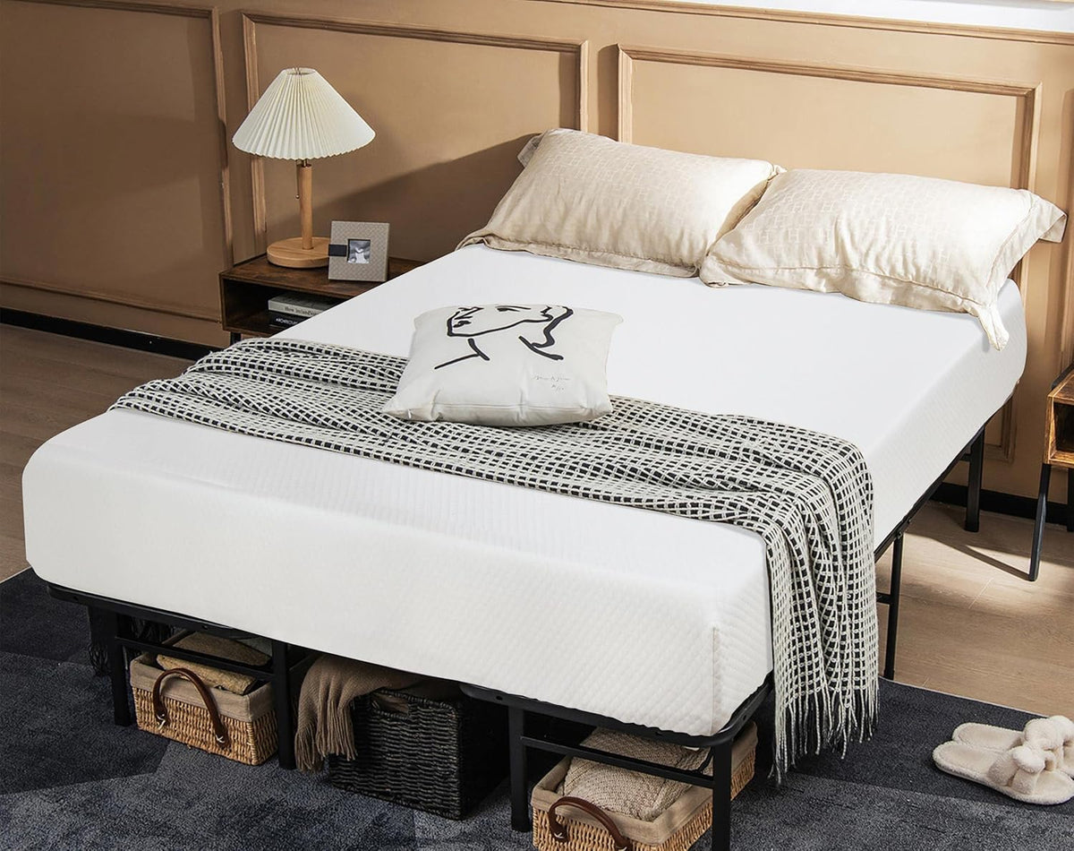 Gel Memory Foam Mattress, Full Size, 8 Inch, Medium Firm, CertiPUR-US Certified, Bed-in-a-Box