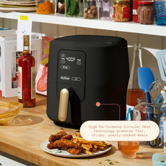 Air Fryer 6 Qt kitchen appliances with Technology and Touch-Activated Display Large Air Fryer for Fry Bake Reheat or Dehydrate your Favorite Foods
