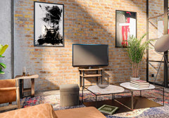 Furinno Basic 3x2 Bookcase Storage w/Bins, Light Cherry/Ivory