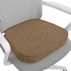 Chair Cushion Kitchen, Memory Foam, Outdoor Indoor Chair Pads, 16x15/17x16inch with Ties Non-Slip Seat Cushion,Removable Cover for Dining Office Garden Chair(A14,17x16.5x2in)