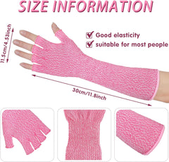 JenPen 3 Pairs Protective Arm Sleeves Arm Protectors for Thin Skin and Bruising Cut Resistant Sleeve Level 5 Burn Protection