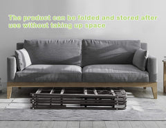 Bed Frame 14 Inch Foldable Metal Full Size Bed Frame Platform Bed Frame Heavy Duty Steel Slat Mattress Foundation No Box Spring Needed