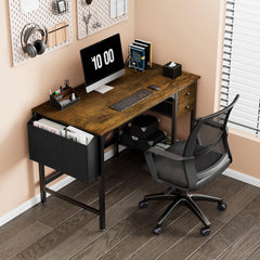 Lufeiya 32 inch Computer Desk & 40 inch Desk with Drawers Set