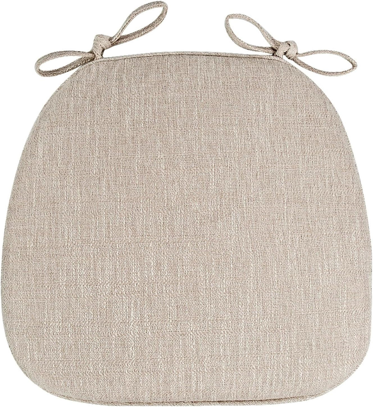 Chair Cushions for U Shaped Dining Chairs Kitchen Chair Cushions with Ties Non Slip Chair Pads for Dining Room Chairs Colorful Cushion Lumbar Cushion Office (Orange)