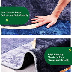 Large Heated Floor Mats, Carbon Crystal Electric Heating Pad, Portable Heating Yoga Mat, Toes Warming Heater, Electric Heated Foot Warmers(C,21.6x35.4in)