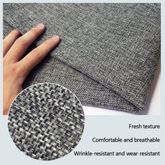 Square Seat Cushion Chair Pads for Kitchen Dining Chairs, Soft Comfort Linen Fabric Chair Mat Pillow Cushions with Ties for Office Desk Living Room Tatami(4,40cm/16in)