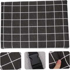 PRETYZOOM Luxurious Memory Chair Cushion Kitchen Dining Seat Pad Non-Slip Bottom for Hardwood Metal Folding Chairs