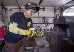 Ironclad Kevlar Heat & Cut-Resistant Arm Protection Sleeve 18” Kevlar Cut A3, SL18KV3-04-L, Sold as 1 Sleeve Only (Not a Pair)