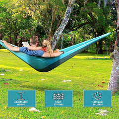Hammock 300x200 Cm 2 Person Hammock Backpacking Tree Double Camping Portable for Hamock Outside