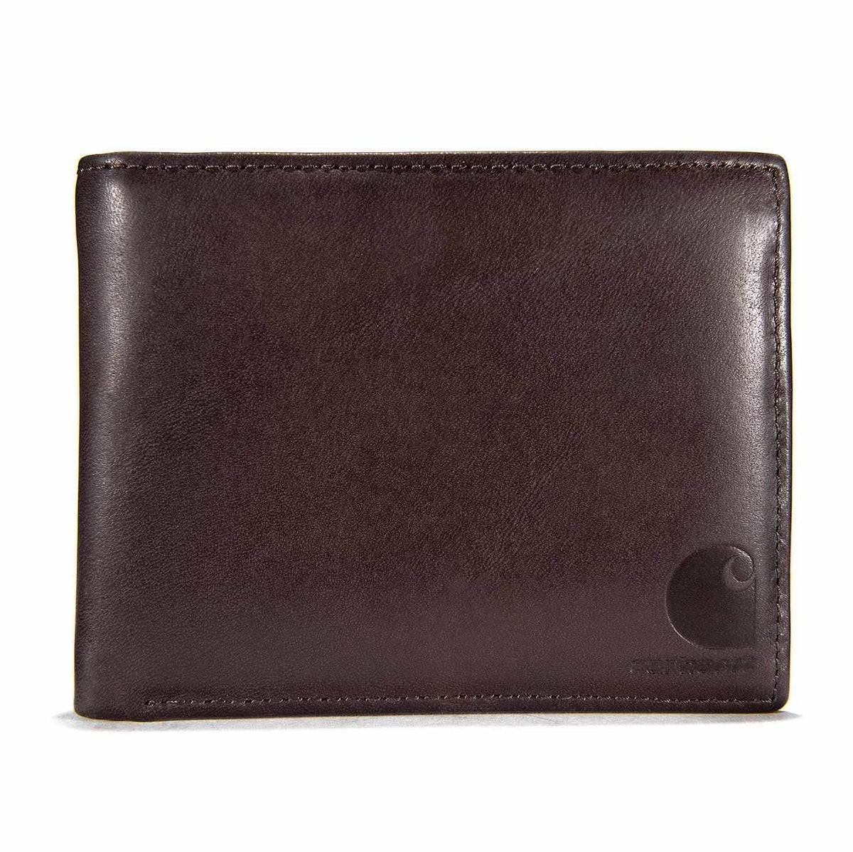 oil tan passcase wallet