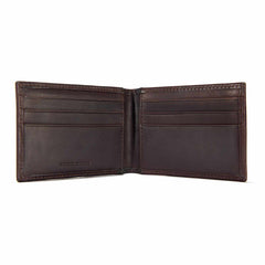 oil tan front pocket wallet