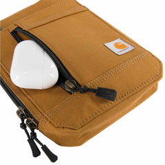 nylon duck crossbody wallet