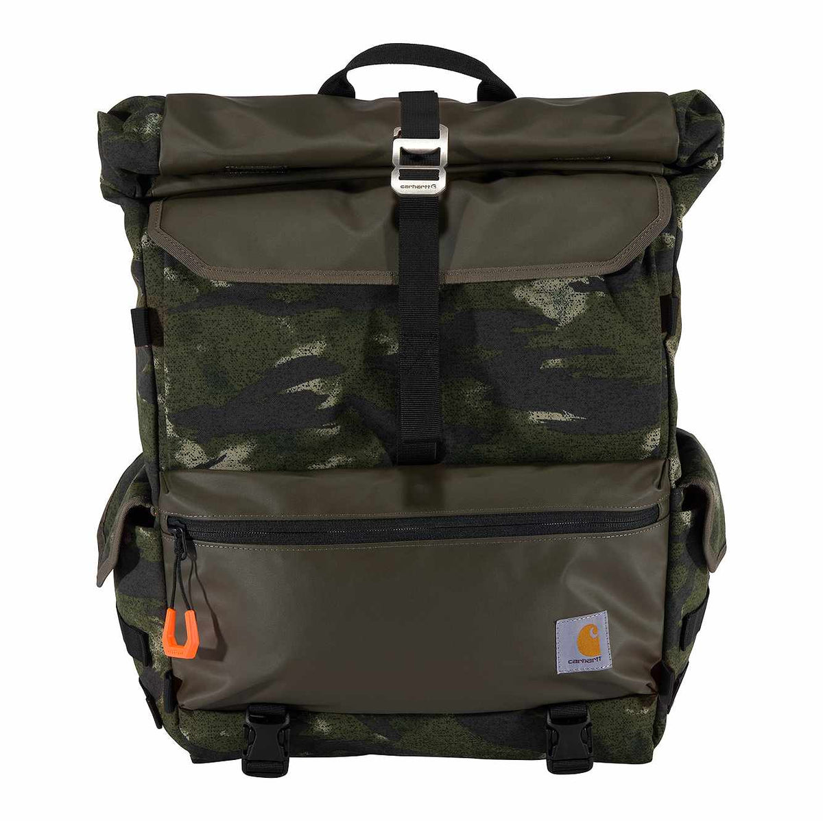 40l nylon roll-top backpack