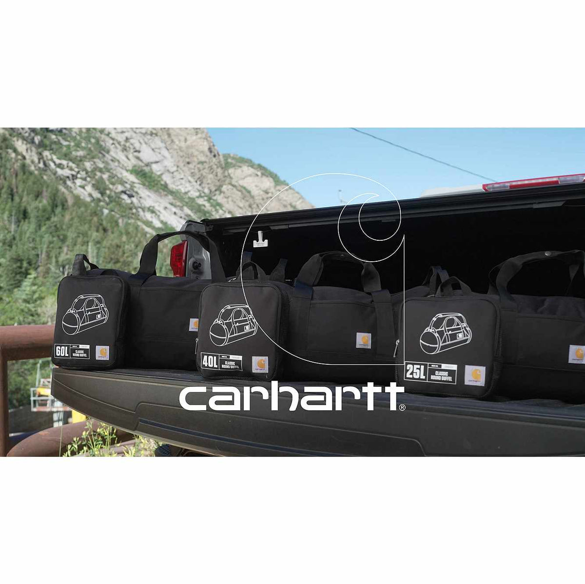 60l classic round duffel