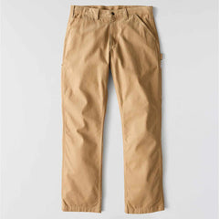 relaxed straight twill dungaree