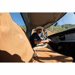 quick fit nylon duck bench seat cover