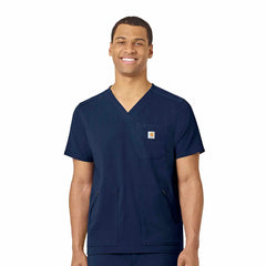rugged flex® peak 5-pocket v-neck scrub top