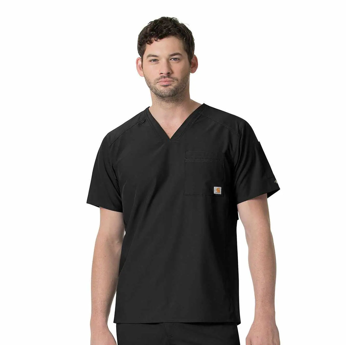 force liberty twill chest pocket scrub top