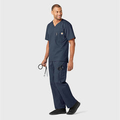 ripstop utility scrub top