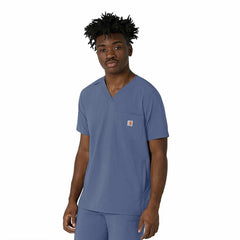 force cross-flex men's v-neck scrub top