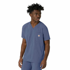 force cross-flex men's v-neck scrub top