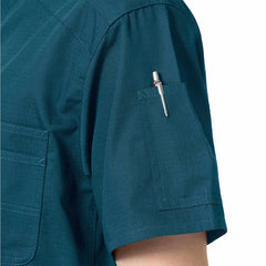 rugged flex® ripstop chest pocket scrub top