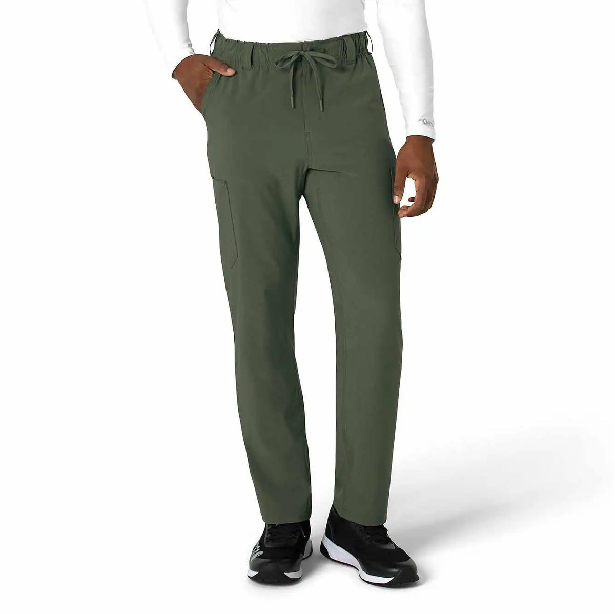 force cross-flex men's straight leg scrub pant