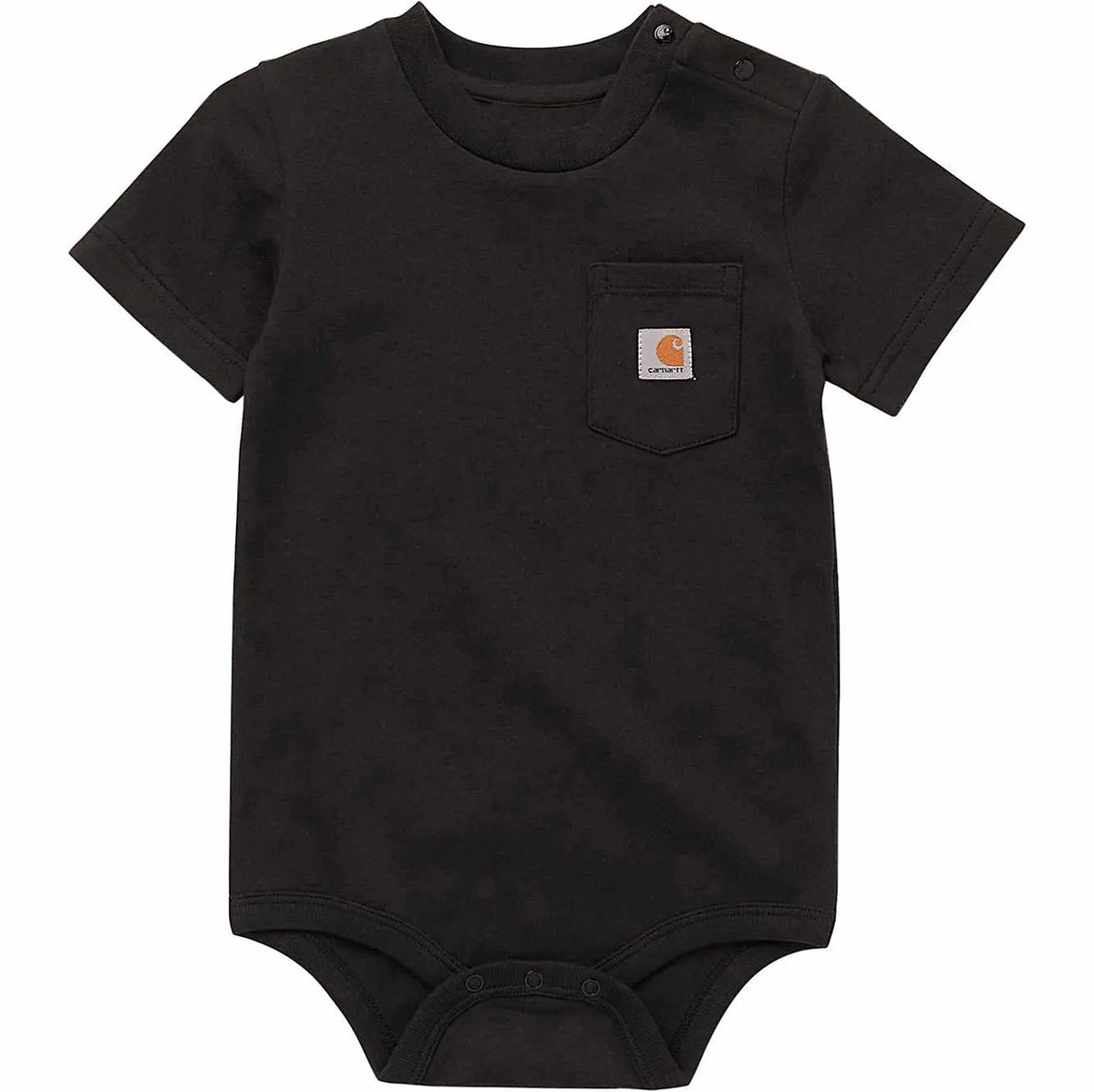 kids' short sleeve pocket bodysuit (baby)