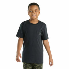 kids' short sleeve tonal pocket t-shirt (toddler/child/youth)