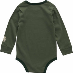 boys' long sleeve dog bodysuit (baby)
