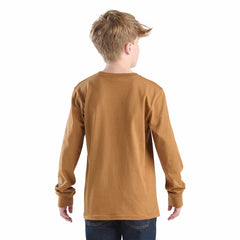boys' long sleeve graphic pocket t-shirt (toddler/child/youth)