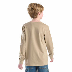 boys' long sleeve duck "c" t-shirt (child/youth)